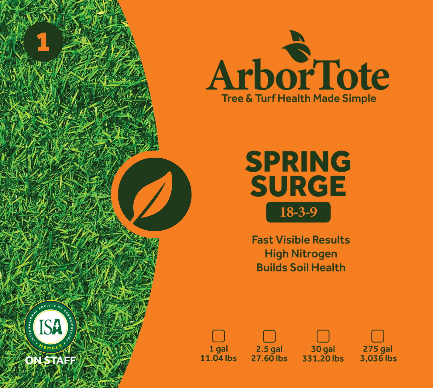 Spring Surge Refill - Liquid Lawn Fertilizer
