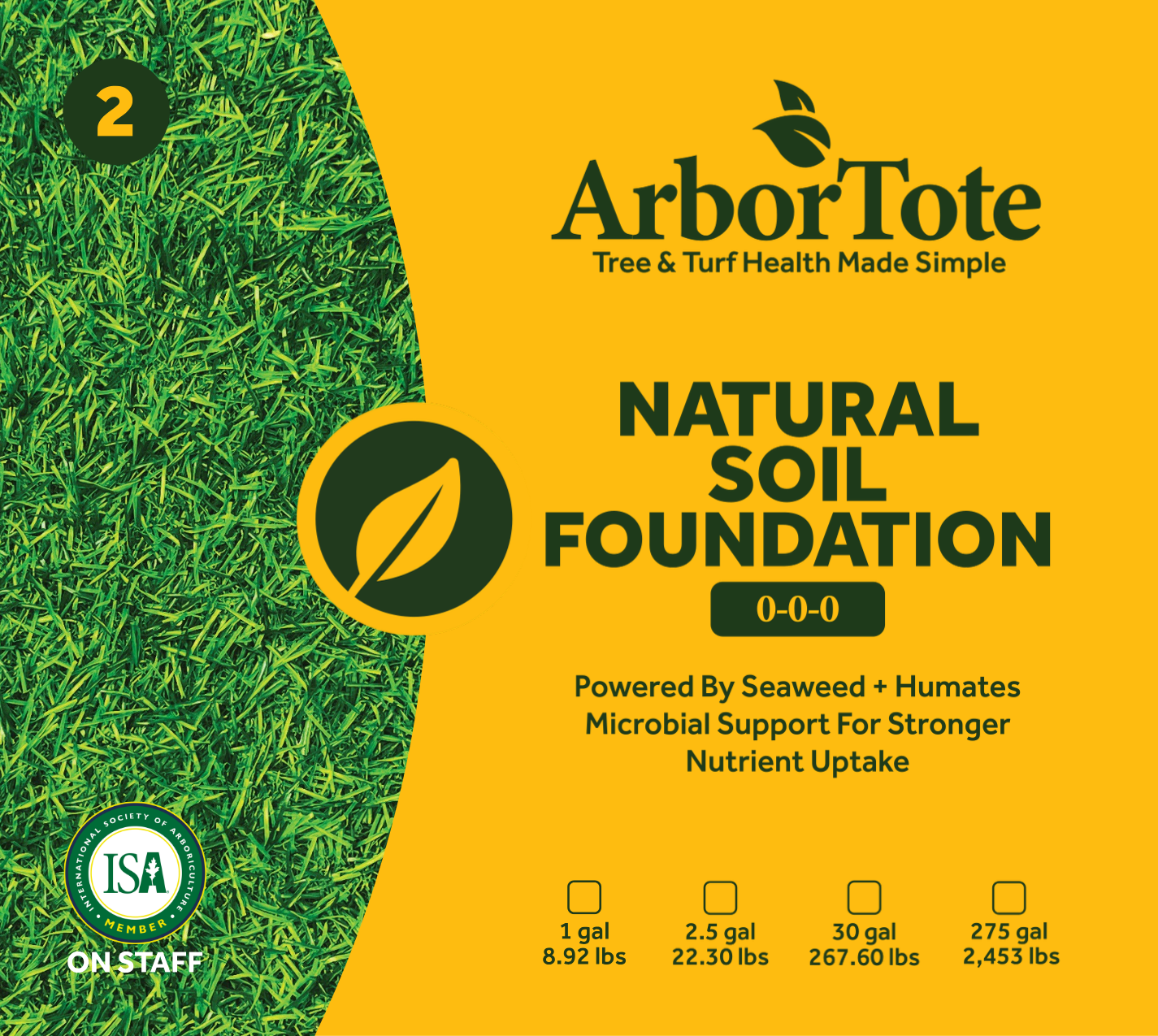 Natural Soil Foundation Refill - Liquid Lawn Fertilizer