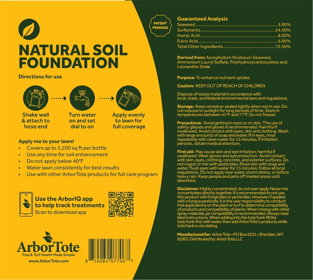 Natural Soil Foundation - Liquid Lawn Fertilizer