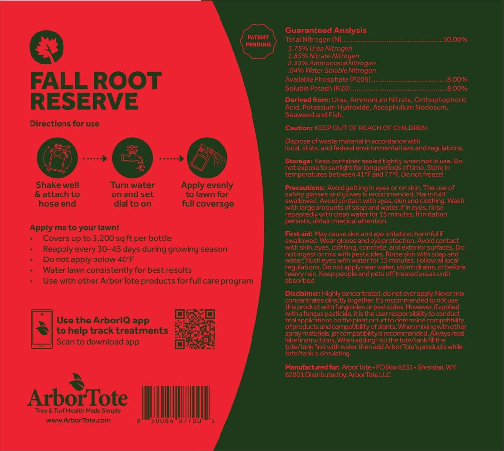 Fall Root Reserve - Liquid Lawn Fertilizer