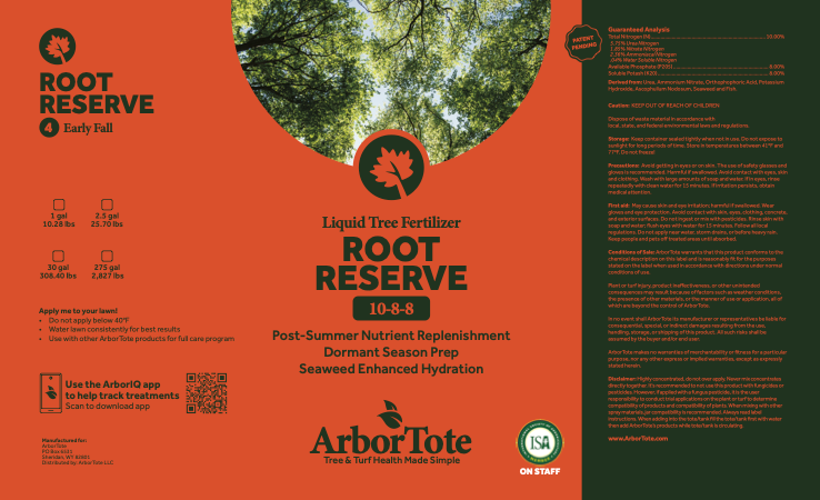 Root Reserve Refill - Liquid Tree Fertilizer