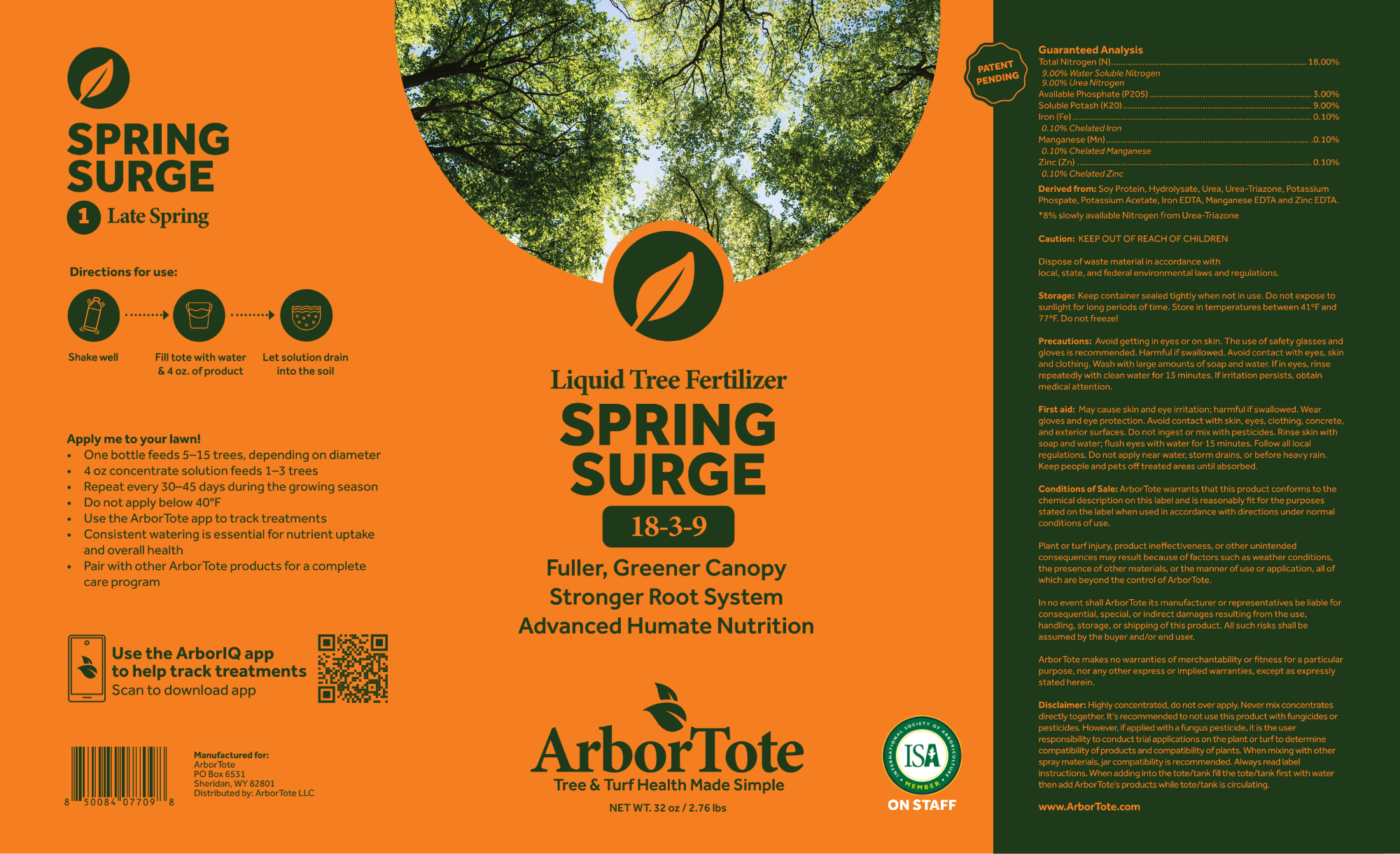 Spring Surge - Liquid Tree Fertilizer